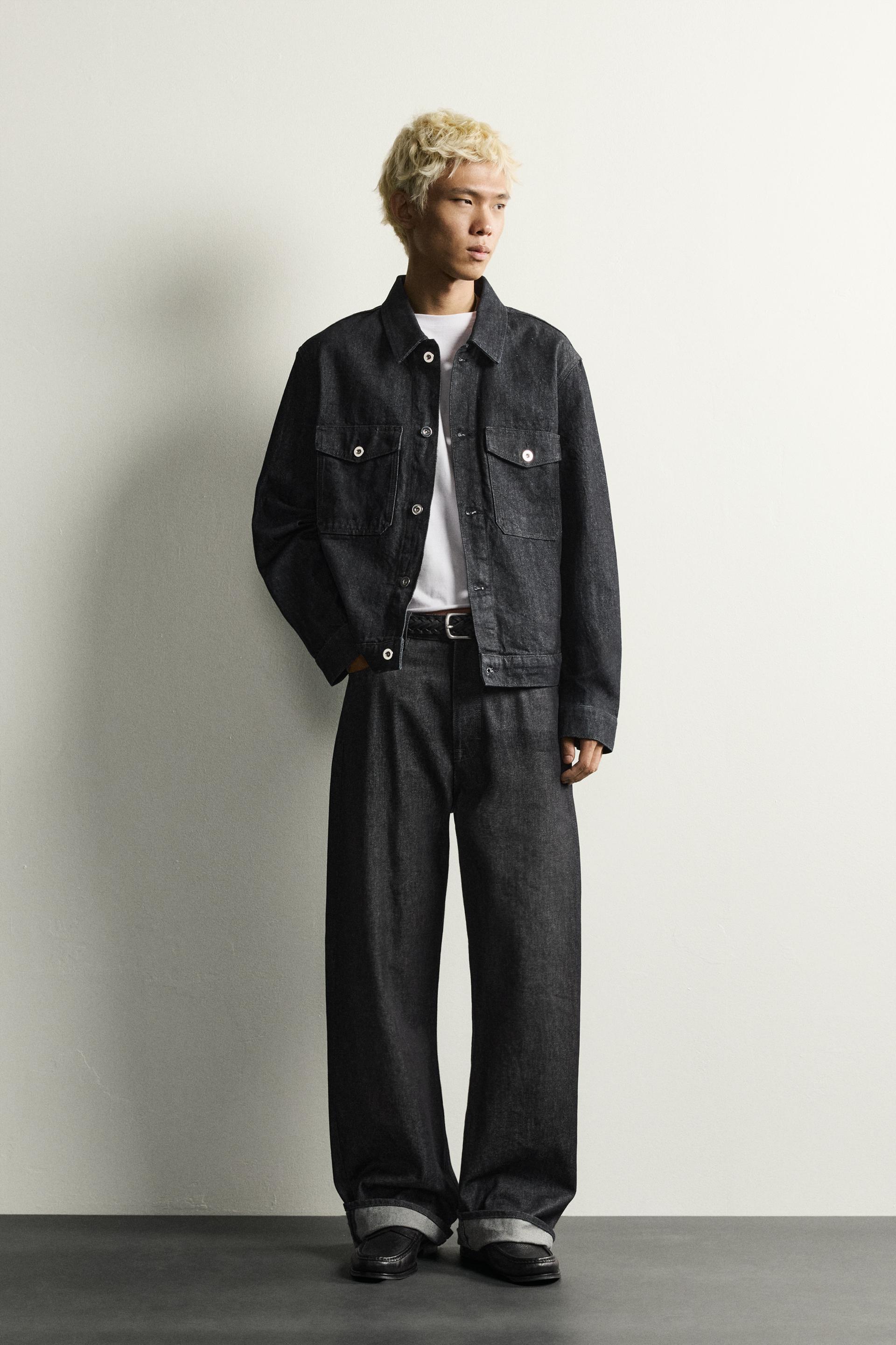 Raw Denim Trucker Jacket