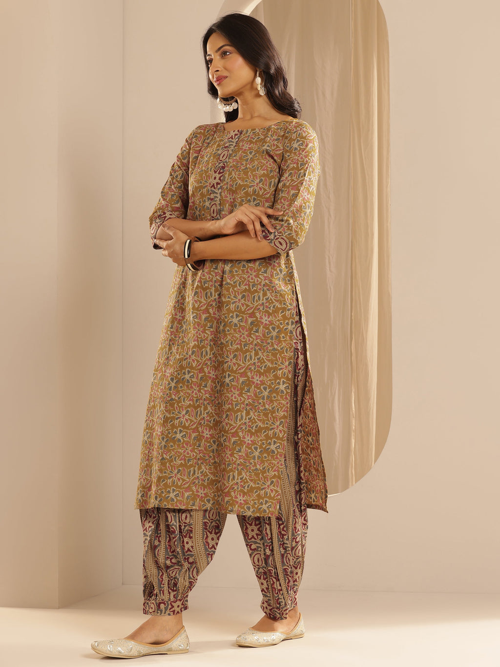 Kalamkari Salwar Kameez Set