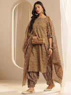 Kalamkari Salwar Kameez Set