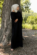 Classic Black Abaya