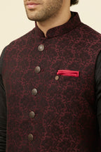 Jacquard Nehru Jacket