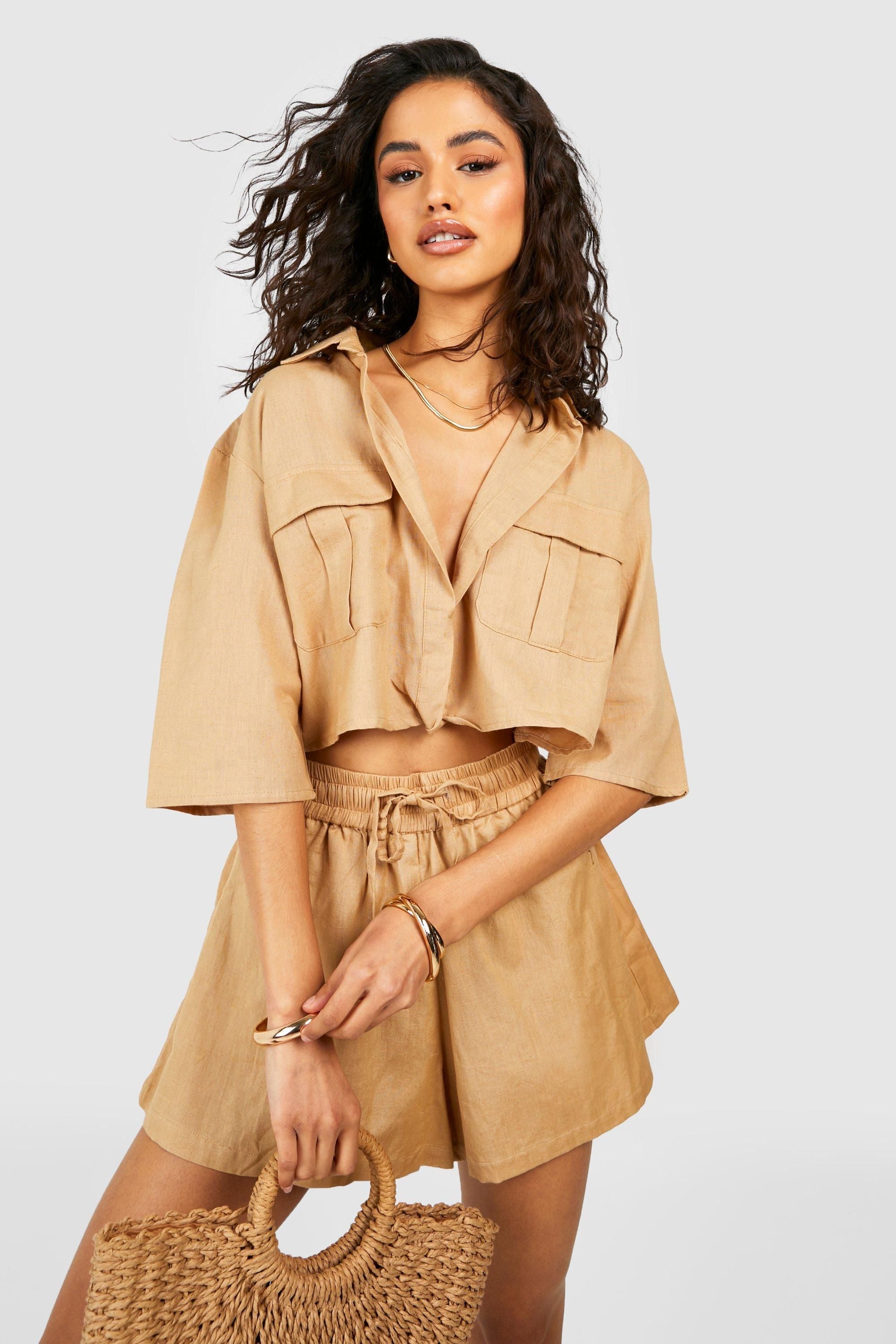 Linen Utility Shirt