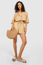 Linen Utility Shirt