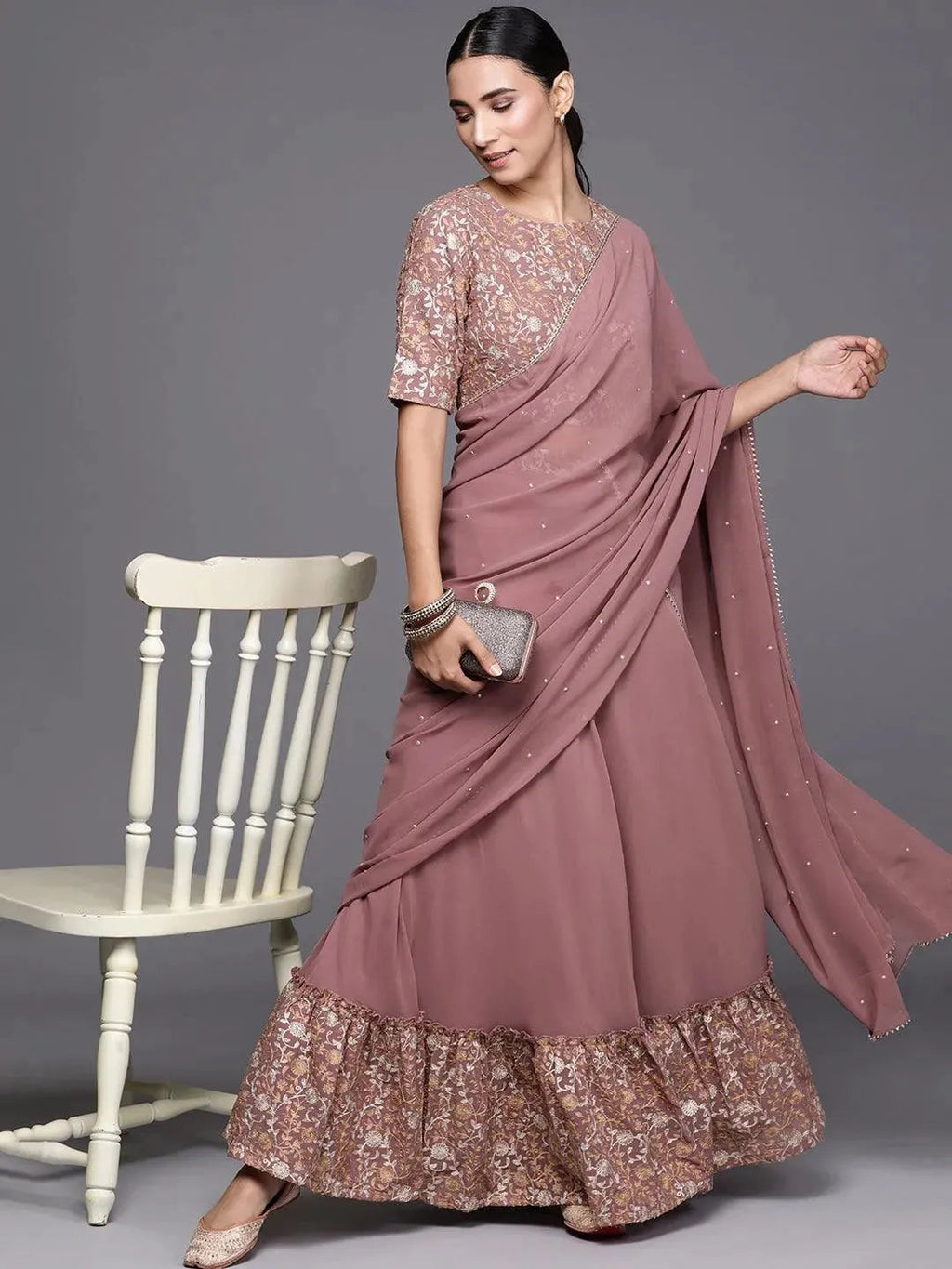 Embroidered Lehenga Set